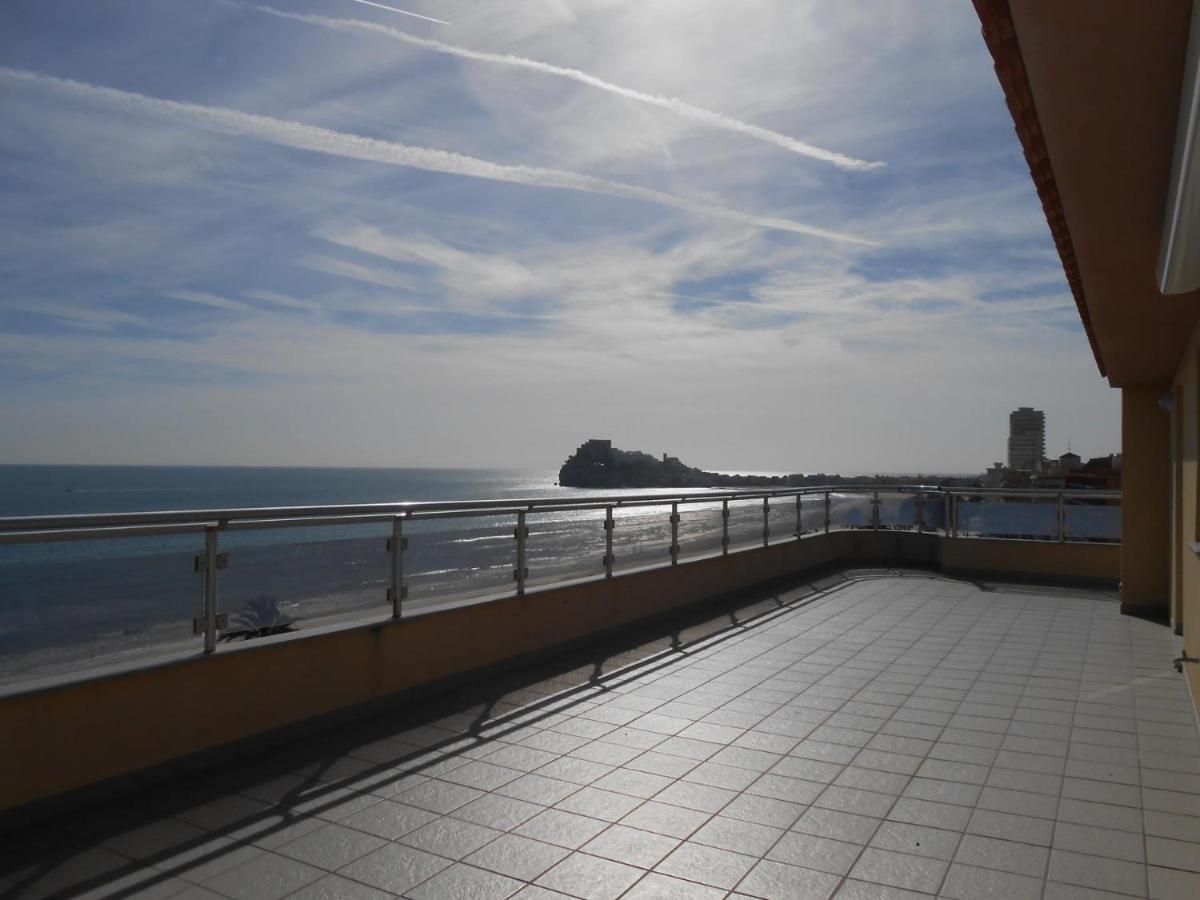 Atico Pompeya Vista Mar Y Castillo Orangecosta Peñíscola Exterior foto