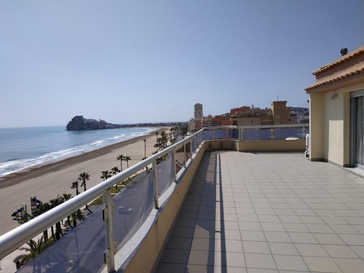 Atico Pompeya Vista Mar Y Castillo Orangecosta Peñíscola Exterior foto